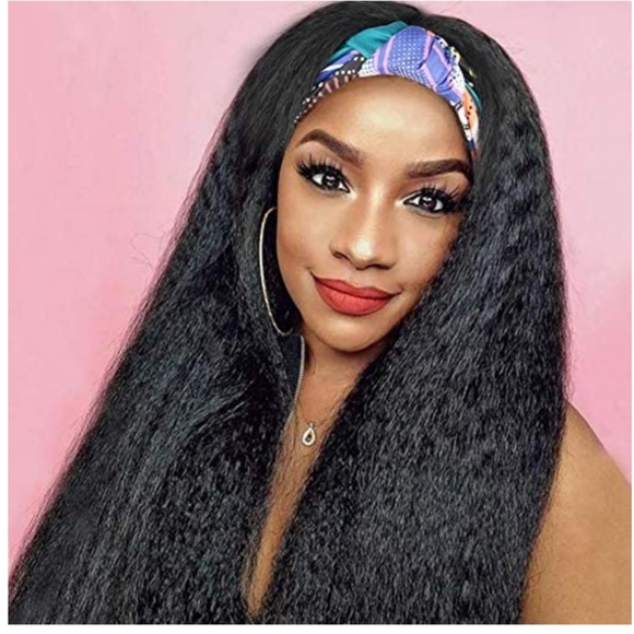 22" Yaki headband wig - Picture 1 of 6